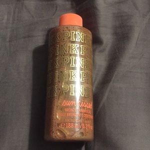 Pink sun kissed bronze shimmer oil